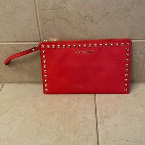Michael Kors Studded Wristlet